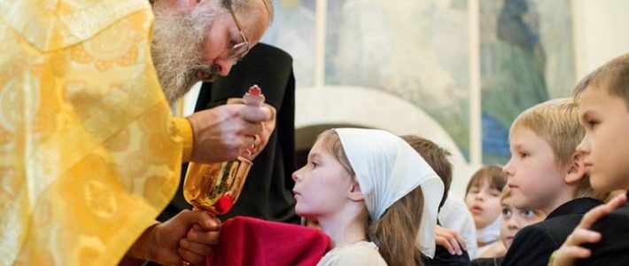 CAN ONE BE INFECTED WITH A VIRUS FROM HOLY COMMUNION?