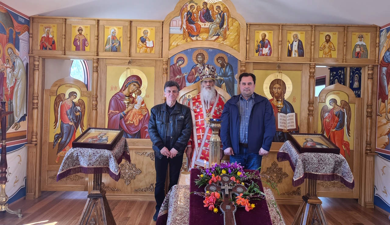 Освящение Иконостаса / Consecration of the Iconostasis